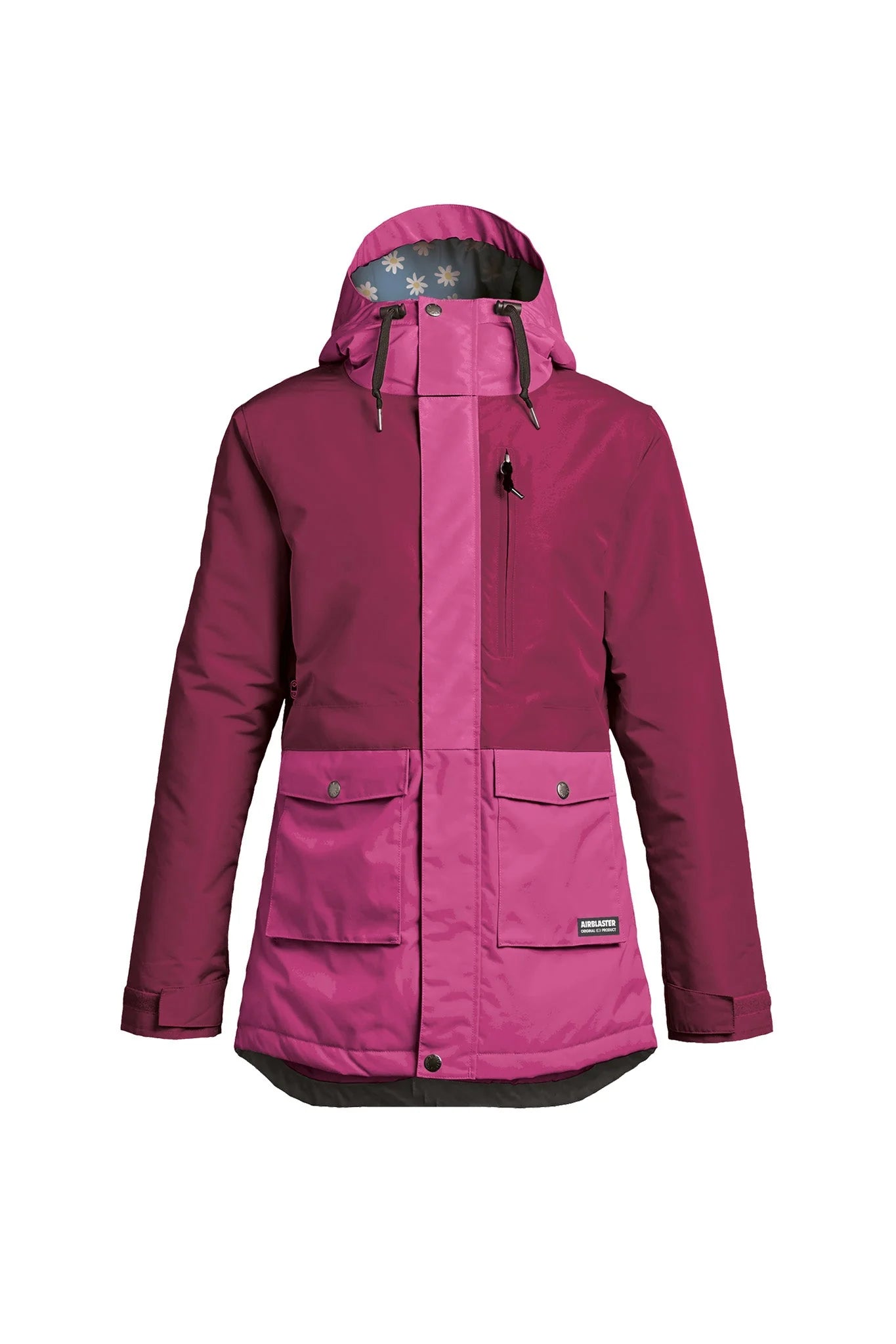 Airblaster Women s Stay Wild Parka Plum Magenta