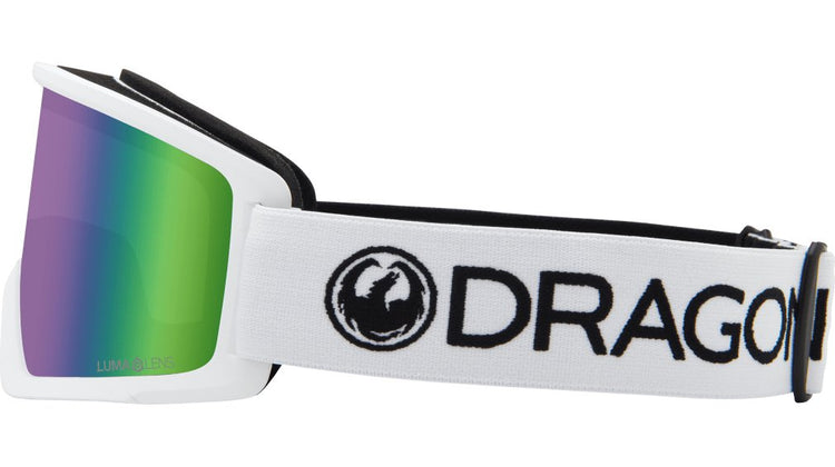 Dragon DX3 OTG Base White/Green Ion 2025 - FULLSEND SKI AND OUTDOOR