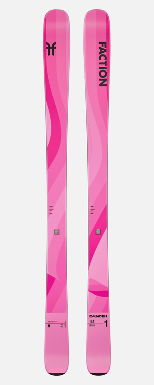 Faction Dancer 1 Pink Skis 2025 - FULLSEND SKI AND OUTDOOR