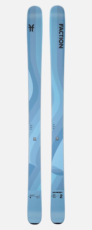 Faction Dancer 2 Blue Skis 2025 - FULLSEND SKI AND OUTDOOR