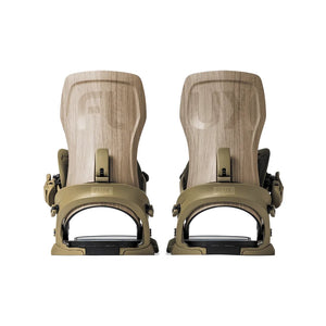 Flux XF Bindings Natural Wood 2025 - FULLSEND SKI AND OUTDOOR