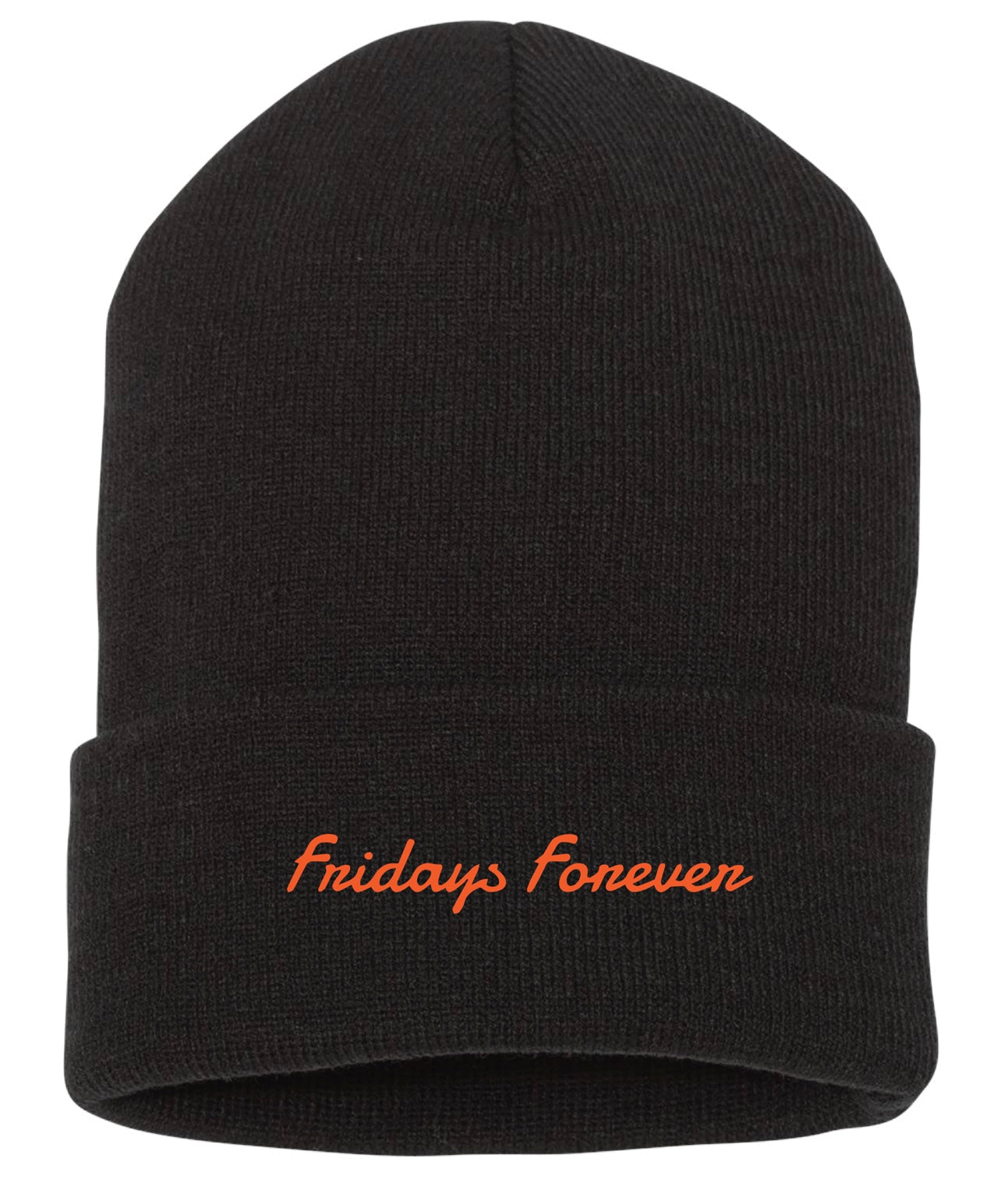 Fridays R' Sick Black Beanie - FULLSEND SKI AND OUTDOOR