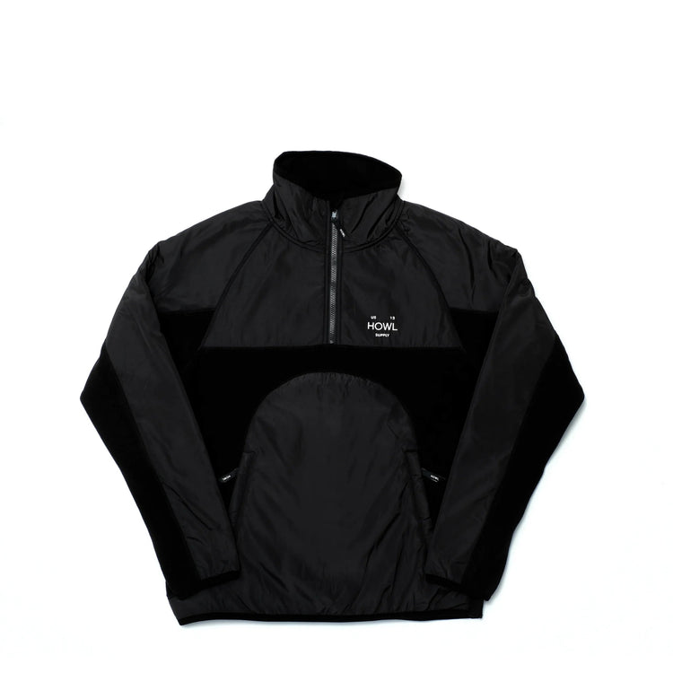 Howl Pullover Fleece Black - FULLSEND SKI AND OUTDOOR