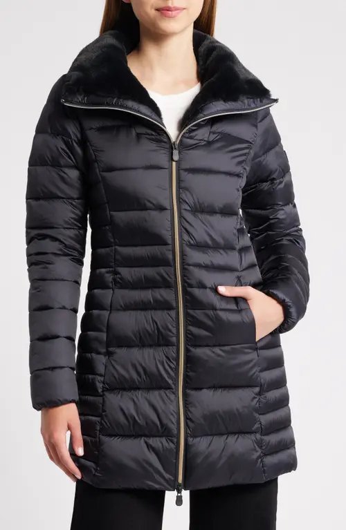 Save The Duck Caroline Jacket Black - FULLSEND SKI AND OUTDOOR