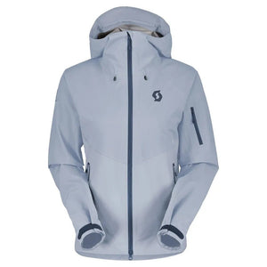 Scott W's Explorair 3L Jacket Glace Blue - FULLSEND SKI AND OUTDOOR