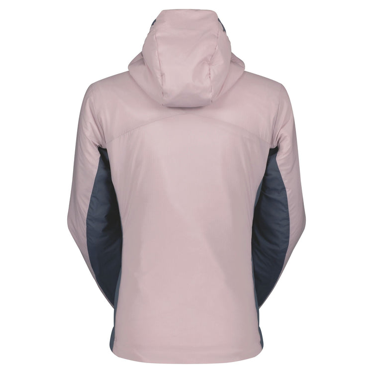 Scott W's Insuloft Light Hoody Sweet Pink/Metal Blue - FULLSEND SKI AND OUTDOOR