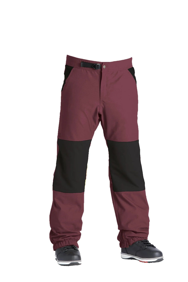 Airblaster Men's Elastic Boss Pants Eggplant - FULLSEND SKI AND OUTDOOR