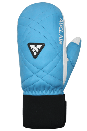 Auclair Women's Crosswind Mitts Blue/White - FULLSEND SKI AND OUTDOOR