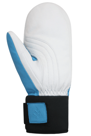 Auclair Women's Crosswind Mitts Blue/White - FULLSEND SKI AND OUTDOOR