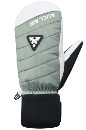 Auclair Women's Wave Mitts Olive/White - FULLSEND SKI AND OUTDOOR