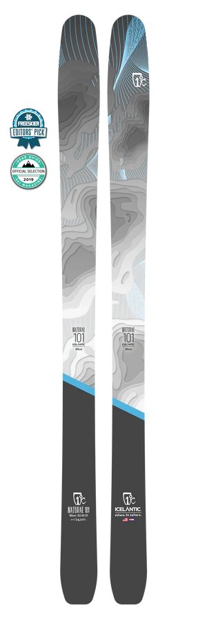 Icelantic Natural 101 Skis 2023 - FULLSEND SKI AND OUTDOOR