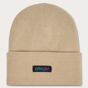 Oakley B1B Gradient Patch Beanie Humus - FULLSEND SKI AND OUTDOOR