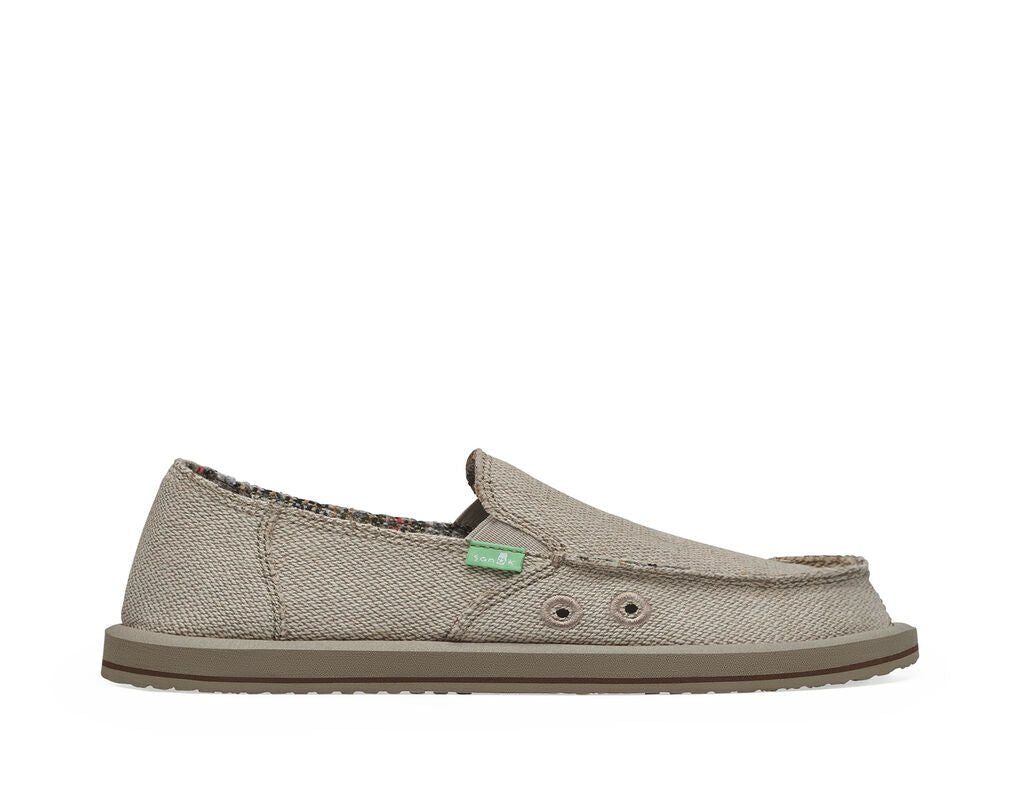 Sanuk Donna Hemp Casual Slip-on Natural - FULLSEND SKI AND OUTDOOR