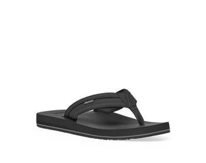 Sanuk Ziggy ST Flip Flops Black - FULLSEND SKI AND OUTDOOR